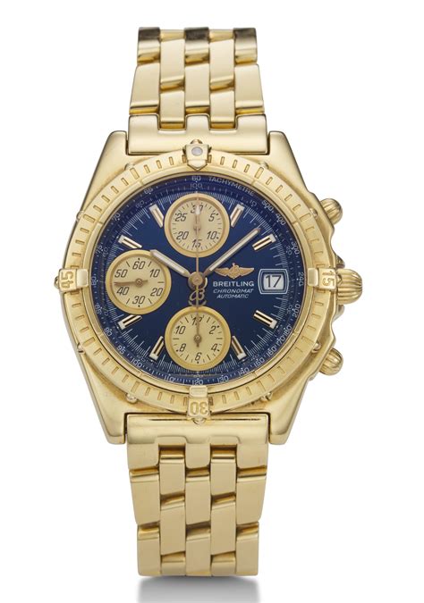 yellow gold breitling